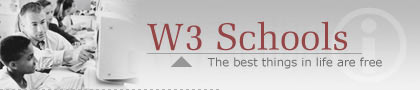 W3 Schools Site Logo